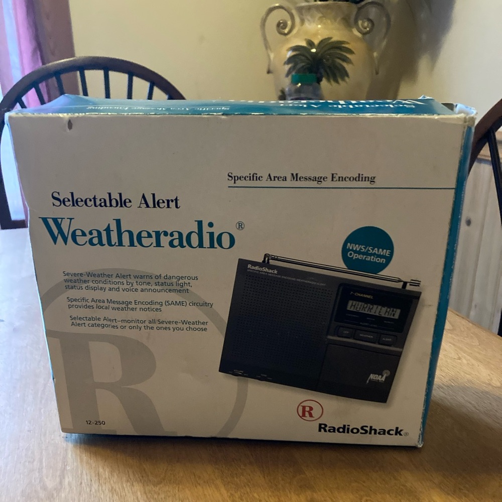 Radio Shack weather radio